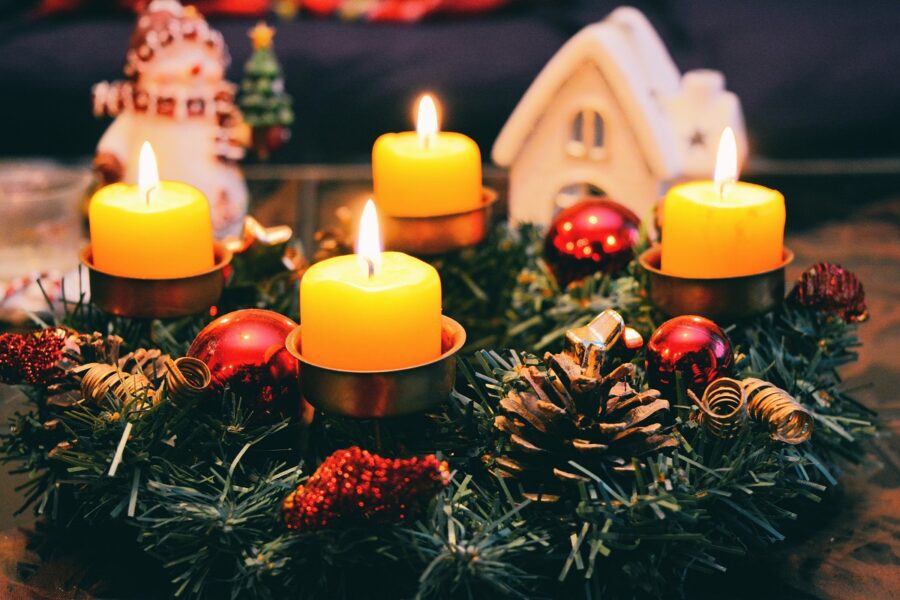 Christmas decorations.